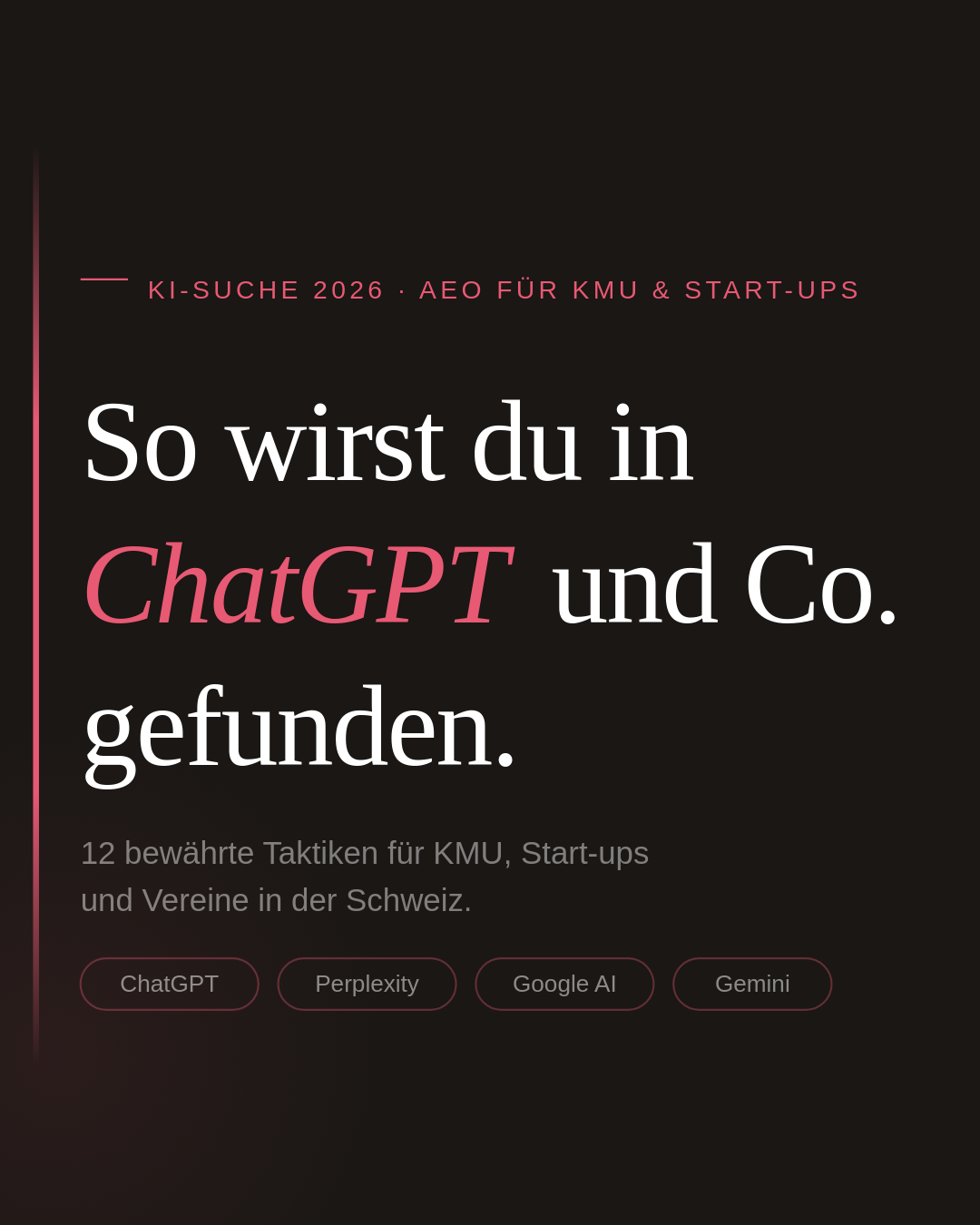 KI Suche 2026 180grad.ch