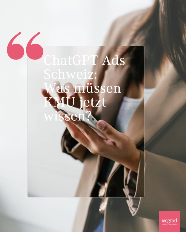 ChatGPT Ads Schweiz: Was KMU jetzt wissen müssen